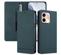 SHIEID Funda par Vivo Y28 4G Carcasa Cover Protectora con Ranura para Tarjetas y Billetera y Cierre Magnético Fundas Compatible Vivo Y28 4G