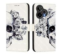 SHIEID Funda para Billetera para Cricket Icon Pro 2026, Carcasas y Fundas Cuero PU Cartera Piel Plegable con Ranuras de Tarjetas Flip Case para Cricket Icon Pro 2026