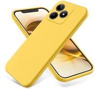 SHIEID Funda para Realme C53/Realme Narzo N53,Carcasa Silicona Suave Gel Rasguño y Resistente Teléfono Móvil Cover,Funda Goma Cubierta Telefono Cobertura para Realme C53/Realme Narzo N53-Amarillo