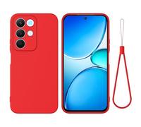 SHIEID Funda para Realme C83/C100,Carcasa Silicona Suave Gel Rasguño y Resistente Teléfono Móvil Cover,Funda Goma Cubierta Telefono Cobertura para Realme C83/C100-Rojo