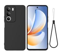 SHIEID Funda para Realme P3 Lite 4G/C73,Carcasa Silicona Suave Gel Rasguño y Resistente Teléfono Móvil Cover,Funda Goma Cubierta Telefono Cobertura para Realme P3 Lite 4G/C73-Negro