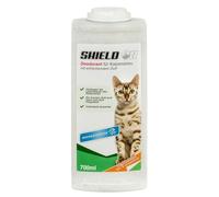 Shield On Desodorante para arena para gatos, 700 ml