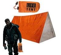 Shield Shelter, Survival Tent, All Weather Protection Tube with Heat Reflect Layer, Waterproof Rescue Fabric Pod, Storm Proof Compact Design Bag, Survival Tent for Camping & Hiking