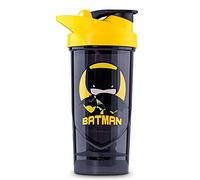 Shieldmixer Hero Pro Classic Shaker for Whey Protein Shakes and Pre Workout, BPA Free, 700 ml, Batman Mini