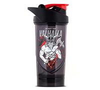 Shieldmixer Hero Pro Classic SHM00090 - Coctelera para batidos de proteínas de suero y entrenamiento previo, sin BPA, 700 ml, color negro