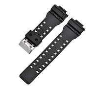 Shieranlee 16mm Correa Compatible con Casio G-Shock GA-110 GA-100 GD-100 Men Sports Waterproof Replacement Bracelet Band Strap