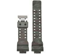 Shieranlee 16mm Correa Compatible con Casio G-Shock GA-110 GA-100 GD-100 Men Sports Waterproof Replacement Bracelet Band Strap