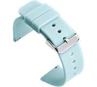 Shieranlee 18MM Correa de Reloj de Silicona-liberación rápida para Fossil Q Huawei Fit, Michael Kors Runway, Ticwatch C2 Rose Gold; Withings/Nokia Activité Pop, Steel, Steel HR 36mm