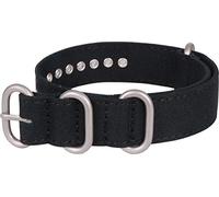 Shieranlee 24MM Canvas NATO Correas de Tela para Reloj de Suunto 9 Spartan/Suunto 7/Suunto 9/Suunto D5/Suunto Spartan Sport Wrist HR/Suunto 9 Titanium