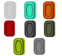 Shieranlee 8pcs Compatible con Coros PACE 2/APEX 42MM 46MM/APEX 2/APEX 2 PRO/VERTIX 2/VERTIX Tapones de Polvo