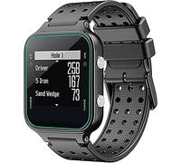 Shieranlee Banda de Reloj Compatible con Garmin Approach S20 Correa/Approach S5 /Approach S6 /Forerunner 220 230 235 630 620 735 Silicone Watchbands