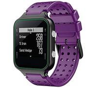 Shieranlee Banda de Reloj Compatible con Garmin Approach S20 Correa/Approach S5 /Approach S6 /Forerunner 220 230 235 630 620 735 Silicone Watchbands