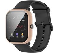 Shieranlee Cases compatibles con Amazfit GTS 2 Mini Funda,Protector de Pantalla de TPU Plateado Funda Protectora Armor Shell para GTS 2 Mini Smartwatch