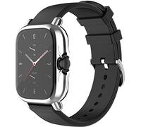 Shieranlee Cases compatibles con Amazfit GTS3 Funda,Protector de Pantalla de TPU Plateado Funda Protectora Armor Shell para GTS 3 Smartwatch