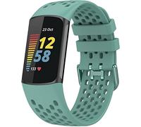 Shieranlee Charge 6 Correa, Alternativa Suave de Silicona TPU, Pulsera Transpirable Deportiva, Impermeable y Ajustable Compatible con Fitbit Charge 6, Charge 5