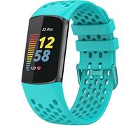 Shieranlee Charge 6 Correa, Alternativa Suave de Silicona TPU, Pulsera Transpirable Deportiva, Impermeable y Ajustable Compatible con Fitbit Charge 6, Charge 5