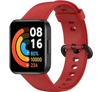 Shieranlee Compatibile con Redmi Watch 2 Correa, Silicona Banda Pulsera para Xiaomi Redmi Watch 2 /Xiaomi Redmi Watch 2 Lite Accessories+ Se ofrecen Dos películas Protectoras