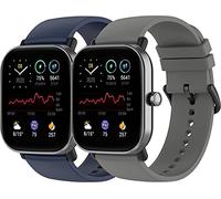 Shieranlee Compatible con Amazfit GTS 2mini Correa,Amazfit GTS2 Correa,Amazfit GTS2E Correa, Amazfit BIP Correa, 20mm Correa de Silicona para AGPTEK,Blackview BV-ID205G,Blackview BV-X2,ASWEE