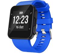 Shieranlee Compatible con Forerunner 35,Suave Silicona de Ajustable Deportiva Pulsera de Reemplazo Compatible para Garmin Forerunner 35 Smart Watch, Fit 5.11-9.05 Inch (130mm-230mm) Wrist