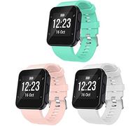 Shieranlee Compatible con Forerunner 35,Suave Silicona de Ajustable Deportiva Pulsera de Reemplazo Compatible para Garmin Forerunner 35 Smart Watch, Fit 5.11-9.05 Inch (130mm-230mm) Wrist
