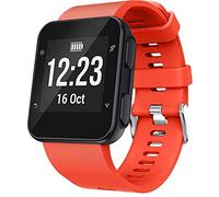 Shieranlee Compatible con Forerunner 35,Suave Silicona de Ajustable Deportiva Pulsera de Reemplazo Compatible para Garmin Forerunner 35 Smart Watch, Fit 5.11-9.05 Inch (130mm-230mm) Wrist