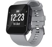 Shieranlee Compatible con Forerunner 35,Suave Silicona de Ajustable Deportiva Pulsera de Reemplazo Compatible para Garmin Forerunner 35 Smart Watch, Fit 5.11-9.05 Inch (130mm-230mm) Wrist