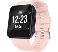 Shieranlee Compatible con Forerunner 35,Suave Silicona de Ajustable Deportiva Pulsera de Reemplazo Compatible para Garmin Forerunner 35 Smart Watch, Fit 5.11-9.05 Inch (130mm-230mm) Wrist