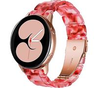 Shieranlee Compatible con Galaxy Watch 4 40mm 44mm Correa,20 mm Correa de resina para Galaxy Watch4 Classic 46mm 42mm/ Galaxy Watch Active2 44mm 40mm/Active1 40mm/Galaxy Watch 42mm/Watch3(41mm)
