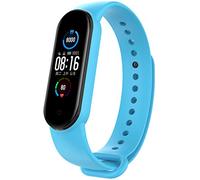 Shieranlee Compatible con La Correa Inteligente Xiaomi Mi Band 5, Correas De Repuesto De Silicona para La Correa De Pantalla A Color NFC De La Pulsera Inteligente Xiaomi Mi Band 5