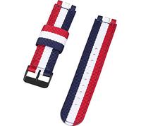 Shieranlee Compatible con Swatch strap(17mm 19mm 20mm 22mm),Pulsera de Repuesto de Nylon Suave con Cierre Ajustable