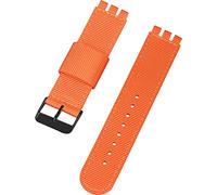 Shieranlee Compatible con Swatch strap(17mm 19mm 20mm 22mm),Pulsera de Repuesto de Nylon Suave con Cierre Ajustable