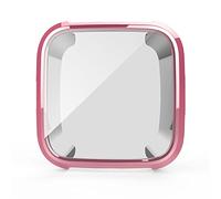 Shieranlee Compatible con Versa, Versa SE Carcasa Protectora, 2PCS TPU Funda Protectora Resistente a los arañazos, Carcasa Protectora para Versa, Versa SE Smartwatch