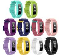 Shieranlee Compatible para Ace 2 Bands para Kids 6+, Soft Silicone Bracelet Accessories Watch Band Correa de Repuesto de Silicona de para Fitbit Ace 2/ Inspire HR para Boys Girls