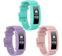 Shieranlee Compatible para Ace 2 Bands para Kids 6+, Soft Silicone Bracelet Accessories Watch Band Correa de Repuesto de Silicona de para Fitbit Ace 2/ Inspire HR para Boys Girls