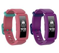 Shieranlee Compatible para Ace 2 Bands para Kids 6+, Soft Silicone Bracelet Accessories Watch Band Correa de Repuesto de Silicona de para Fitbit Ace 2/ Inspire HR para Boys Girls