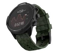 Shieranlee Compatible with Suunto 9 Spartan/Suunto 7 Correa, 24MM Silicona Sport Watch Band Fitness Band para Suunto 9/Suunto D5/Suunto Spartan Sport Wrist HR/Suunto 9 Titanium