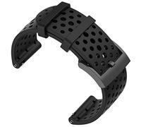 Shieranlee Compatible with Suunto 9 Spartan/Suunto 7 Correa,24MM Silicona Sport Watch Band Fitness Band para Suunto 9/Suunto D5/Suunto Spartan Sport Wrist HR/Suunto 9 Titanium