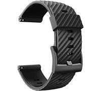 Shieranlee Compatible with Suunto 9 Spartan/Suunto 7 Correa,24MM Silicona Sport Watch Band Fitness Band para Suunto 9/Suunto D5/Suunto Spartan Sport Wrist HR/Suunto 9 Titanium