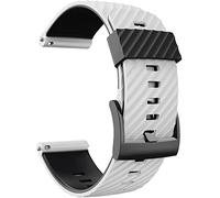 Shieranlee Compatible with Suunto 9 Spartan/Suunto 7 Correa,24MM Silicona Sport Watch Band Fitness Band para Suunto 9/Suunto D5/Suunto Spartan Sport Wrist HR/Suunto 9 Titanium