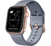 Shieranlee Correa Compatible con Apple Watch Strap 41mm 40mm 38mm, 42mm/44mm/45mm/49mm,Deportivas de Silicona Correas Compatible con iWatch Series 8 Ultra SE 9 8 7 6 5 4 3 2 1