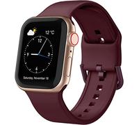 Shieranlee Correa Compatible con Apple Watch Strap 41mm 40mm 38mm, 42mm/44mm/45mm/49mm,Deportivas de Silicona Correas Compatible con iWatch Series 8 Ultra SE 9 8 7 6 5 4 3 2 1