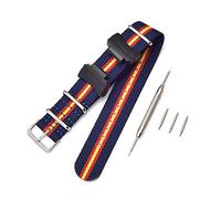 Shieranlee Correa Compatible con Casio G-Shock GA-110 120 GA-400 GD-100 DW-5600 GLS-8900 Canvas Men Bracelet Band Black Adapters