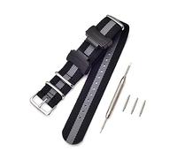 Shieranlee Correa Compatible con Casio G-Shock GA-110 120 GA-400 GD-100 DW-5600 GLS-8900 Canvas Men Bracelet Band Black Adapters