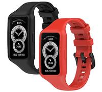 Shieranlee Correa de Repuesto para Huawei Band 6,Band 7 Correa de Silicona Impermeable y Transpirable Correa Deportiva Compatible con Huawei Band 6 et Honor Band 6,band 7