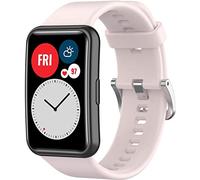 Shieranlee Correas compatibles con Huawei Watch Fit correa, de silicona suave deportiva clásica de repuesto para Huawei Watch Fit Smartwatch