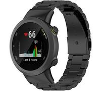 Shieranlee Correas de metal compatibles con Garmin Forerunner 45 correa,strap de repuesto de acero inoxidable para Forerunner 45/Swim 2 Smartwatch