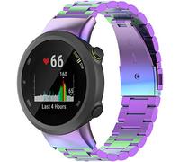 Shieranlee Correas de metal compatibles con Garmin Forerunner 45 correa,strap de repuesto de acero inoxidable para Forerunner 45/Swim 2 Smartwatch