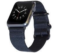 Shieranlee NATO Correa Compatible con Apple Watch 42mm 44mm 45mm 49mm, Correa de Cuero NATO para iWatch Series 8/Ultra/7/6/5/4/3/2/1 SE