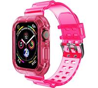 Shieranlee Pulseras de Repuesto para Apple Watch, 44 mm, 42 mm, 40 mm, 38 mm, Silicona Suave, para iWatch Series 6/5/4/3/2/1, Sport, Edition