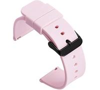 Shieranlee Silicone 16MM Correa de Reloj de Silicona-liberación rápida para Fossil Q Accomplice,Carlie, Harper, Neely; Moto 360 2nd Gen Women's 42mm,Huawei B5